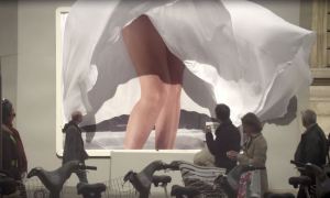 Outdoor advertising în 3D